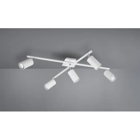 TRIO Plafonnier intérieur blanc MARLEY - Pas cher