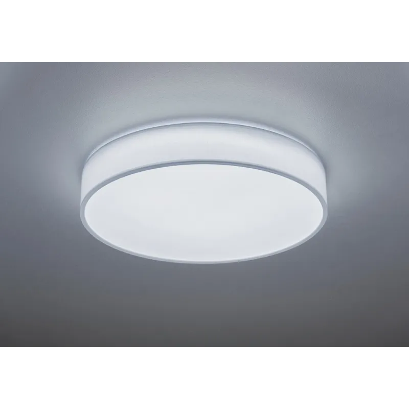 TRIO Plafonnier intérieur blanc LUGANO - Pas cher