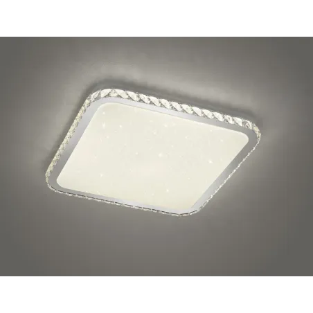 TRIO Plafonnier intérieur blanc SAPPORO - Pas cher