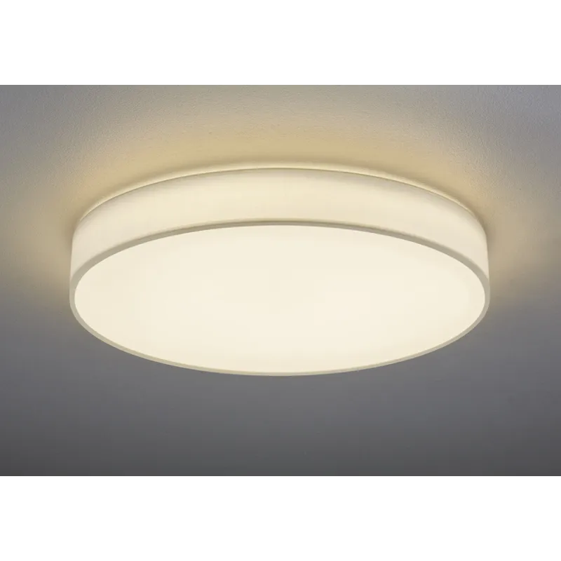 TRIO Plafonnier intérieur blanc LUGANO - Pas cher