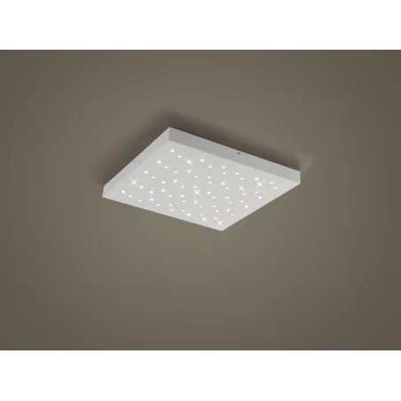 TRIO Plafonnier intérieur blanc mat TITUS - Pas cher