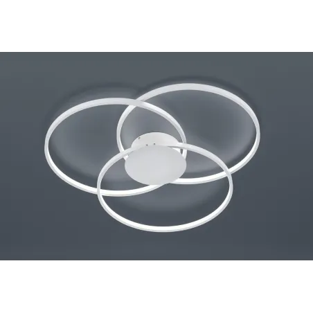 TRIO Plafonnier intérieur blanc mat SEDONA - Pas cher