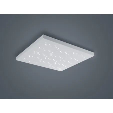 TRIO Plafonnier intérieur blanc mat TITUS - Pas cher