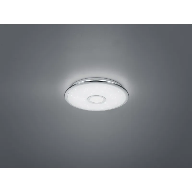 TRIO Plafonnier intérieur chrome OSAKA - Pas cher