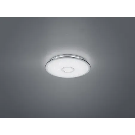 TRIO Plafonnier intérieur chrome OSAKA - Pas cher