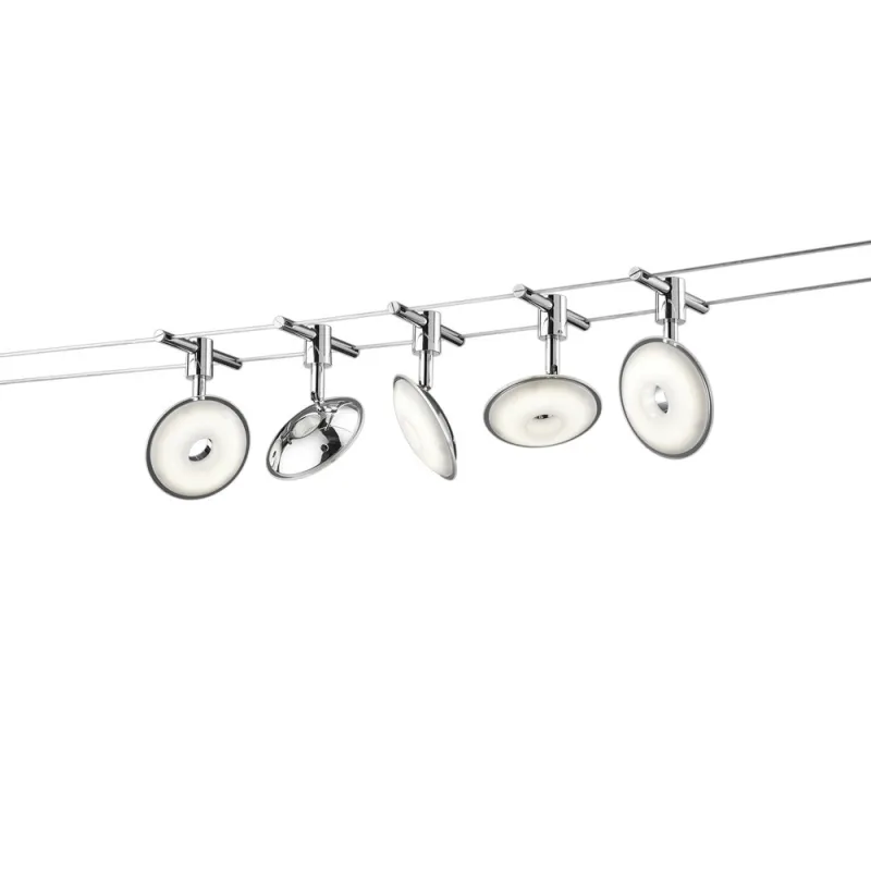 TRIO Spot intérieur chrome PILATUS - Pas cher