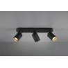 TRIO Spot intérieur noir mat PAGO - Pas cher