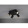 TRIO Spot intérieur noir mat PAGO - Pas cher