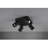 TRIO Spot intérieur noir mat PAGO - Pas cher
