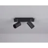 TRIO Spot intérieur noir mat MARLEY - Pas cher