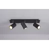 TRIO Spot intérieur noir mat MARLEY - Pas cher