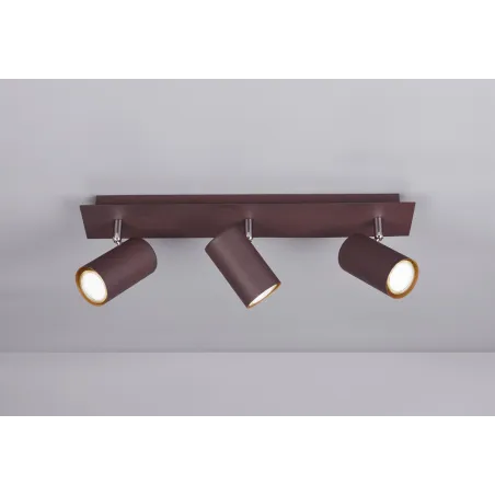 TRIO Spot intérieur rouille MARLEY - Pas cher