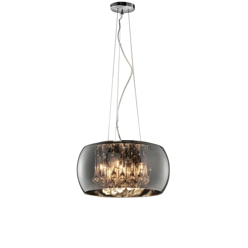 TRIO Suspension intérieur chrome VAPORE - Pas cher