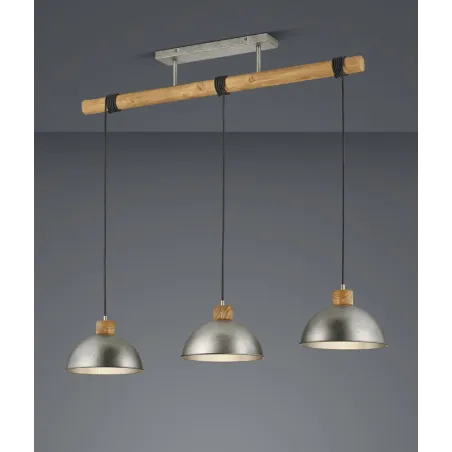 TRIO Suspension intérieur nickel antik DELHI - Pas cher