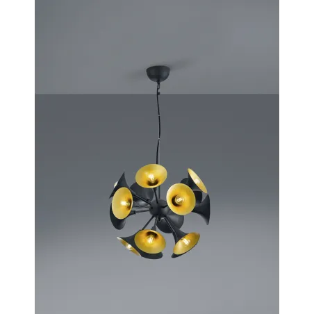 TRIO Suspension intérieur noir mat ORCHESTRA - Pas cher