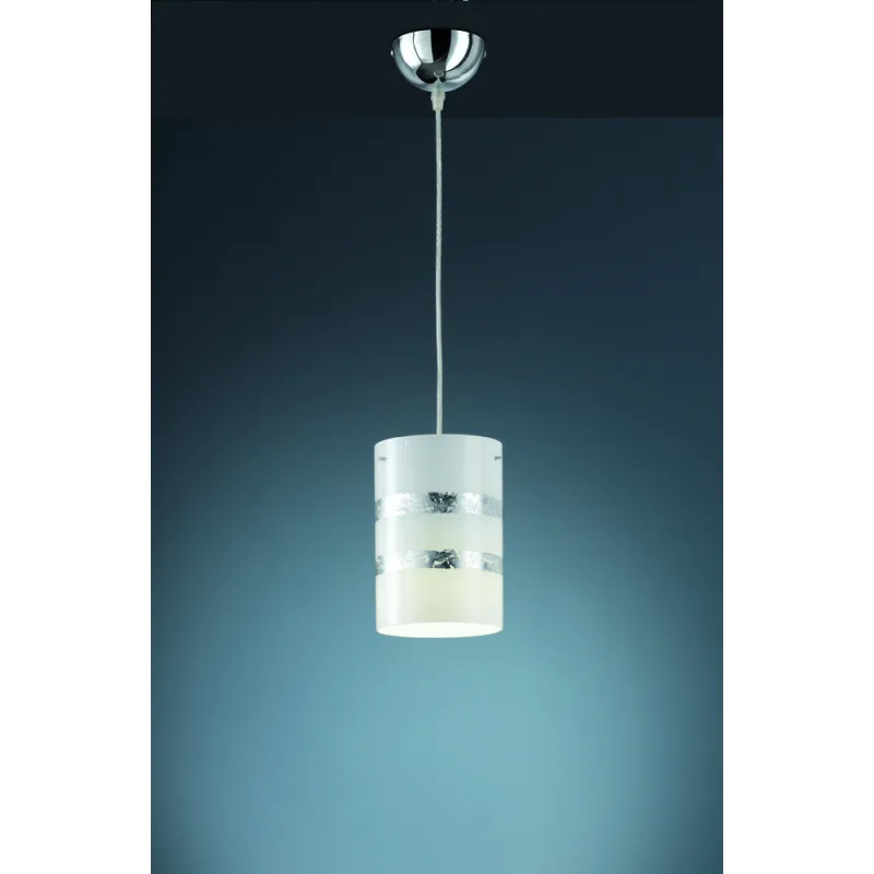 TRIO Suspension intérieur chrome et argent NIKOSIA - Pas cher