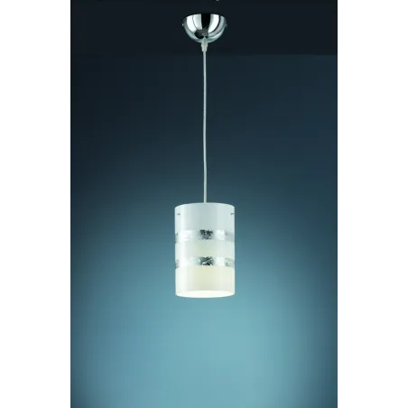 TRIO Suspension intérieur chrome et argent NIKOSIA - Pas cher