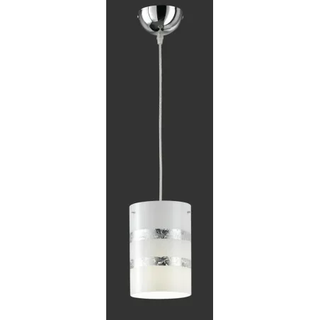 TRIO Suspension intérieur chrome et argent NIKOSIA - Pas cher