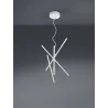 TRIO Suspension intérieur blanc mat et blanc TIRIAC - Pas cher