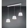 TRIO Suspension intérieur blanc mat et blanc BARONESS - Pas cher