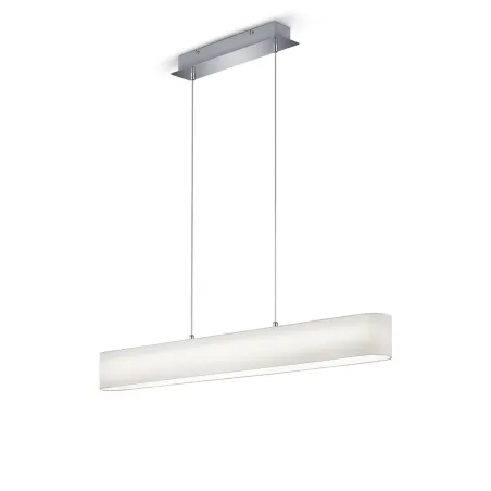 TRIO Suspension intérieur chrome et blanc LUGANO - Pas cher