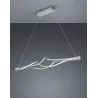 TRIO Suspension intérieur nickel mat et blanc LOOP - Pas cher