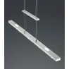 TRIO Suspension intérieur nickel mat et blanc LACAL - Pas cher