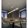 TRIO Suspension intérieur nickel mat et blanc LACAL - Pas cher