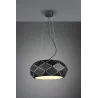 TRIO Suspension intérieur noir mat et blanc ZANDOR - Pas cher