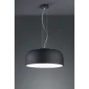 TRIO Suspension intérieur noir mat et blanc BARON - Pas cher