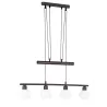 TRIO Suspension intérieur rouille antique et blanc FREDDY - Pas cher