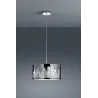 TRIO Suspension intérieur chrome et couleur aluminium CAPITAL - Pas...