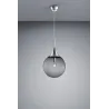 TRIO Suspension intérieur chrome et fumé MIDAS - Pas cher