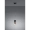 TRIO Suspension intérieur noir mat et fumé ROBIN - Pas cher