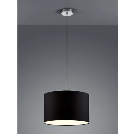 TRIO Suspension intérieur nickel mat et noir HOTEL - Pas cher