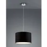 TRIO Suspension intérieur nickel mat et noir HOTEL - Pas cher