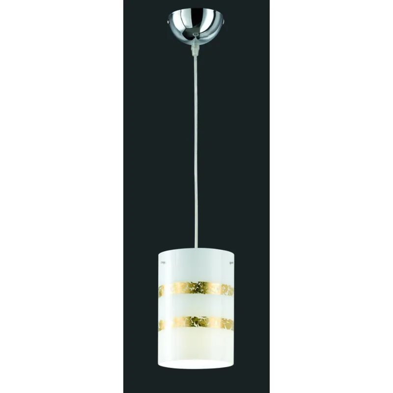 TRIO Suspension intérieur chrome et or NIKOSIA - Pas cher