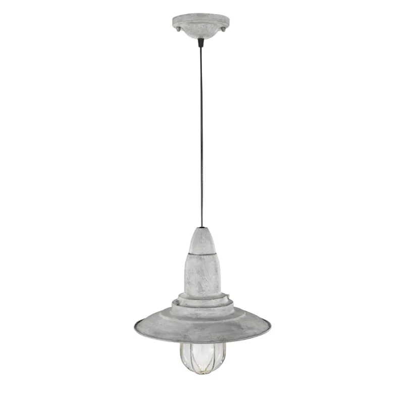 TRIO Suspension intérieur gris ancien et transparent claire FISHERM...