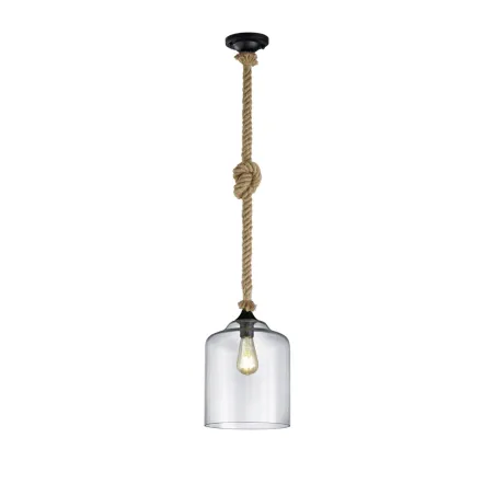 TRIO Suspension intérieur noir et transparent claire JUDITH - Pas cher