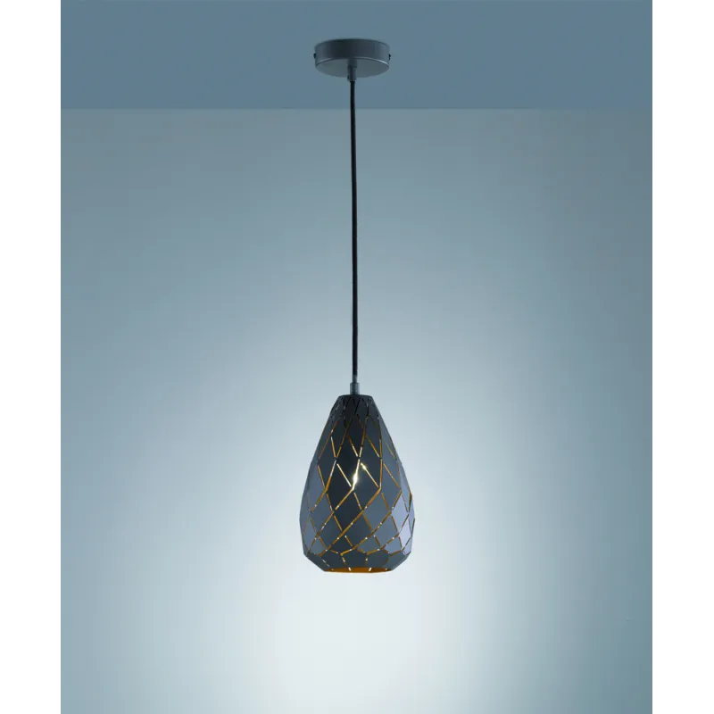 TRIO Suspension intérieur antracite ONYX - Pas cher