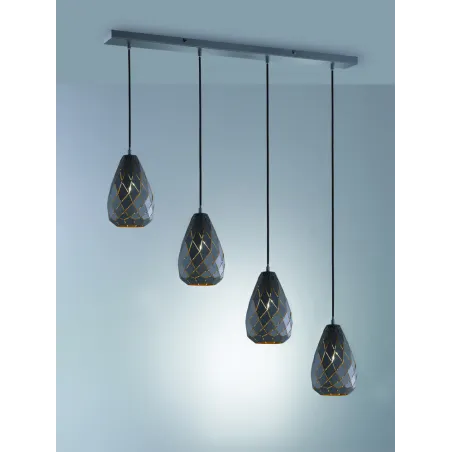 TRIO Suspension intérieur antracite ONYX - Pas cher