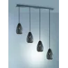 TRIO Suspension intérieur antracite ONYX - Pas cher