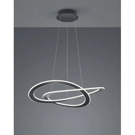 TRIO Suspension intérieur antracite OAKLAND - Pas cher
