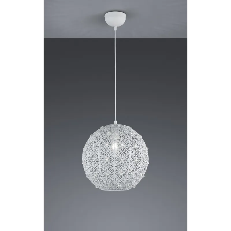 TRIO Suspension intérieur blanc BAJO - Pas cher