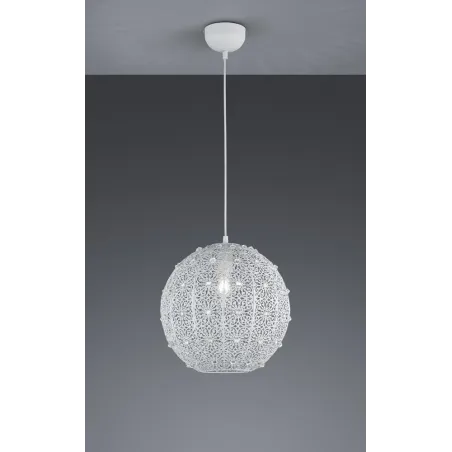 TRIO Suspension intérieur blanc BAJO - Pas cher