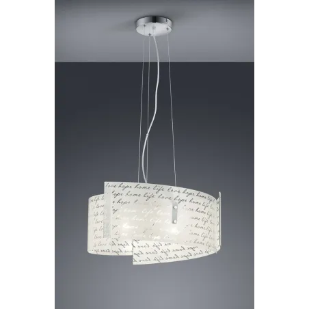 TRIO Suspension intérieur blanc SIGNA - Pas cher