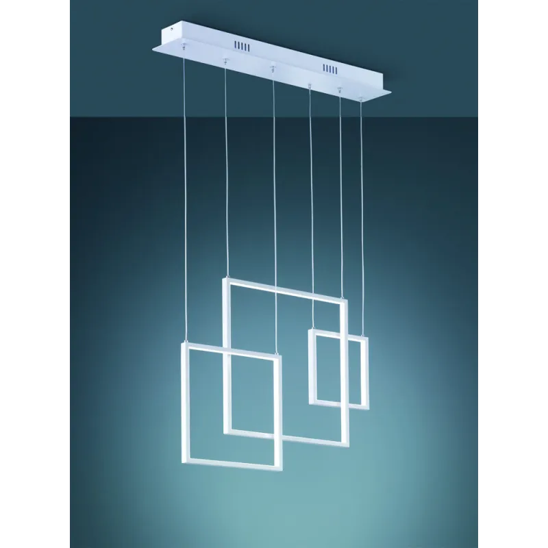 TRIO Suspension intérieur blanc mat TUCSON - Pas cher
