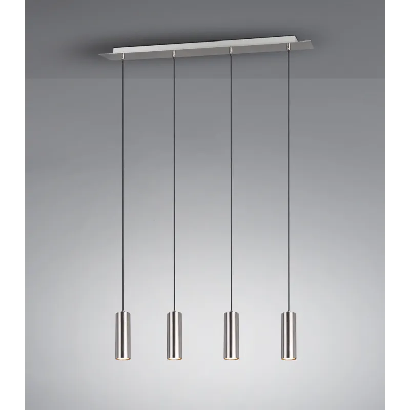 TRIO Suspension intérieur nickel mat MARLEY - Pas cher