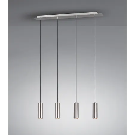 TRIO Suspension intérieur nickel mat MARLEY - Pas cher