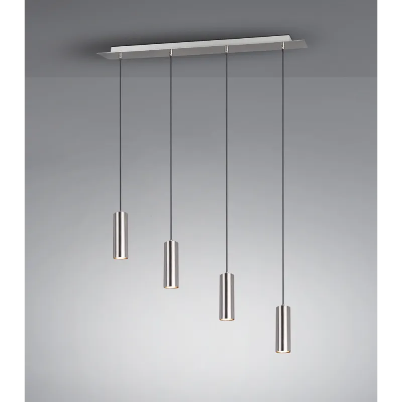 TRIO Suspension intérieur nickel mat MARLEY - Pas cher